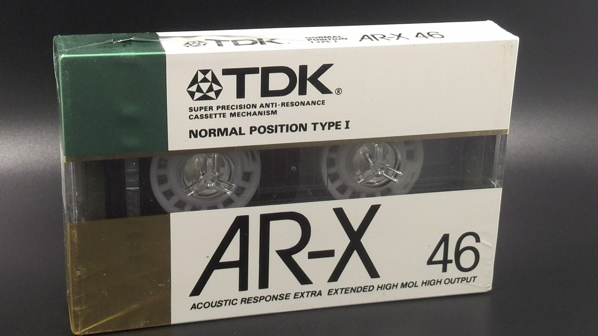 (nostalgic treasured) TDK AR-X46 collection class with class blank with card with hair burning grade tape