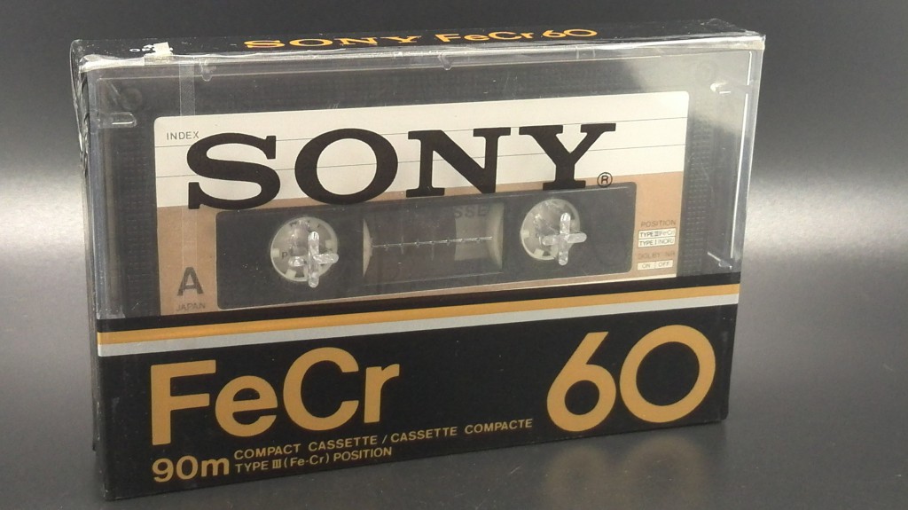 Sony Sony FeCr60 Type 3 Class Favorite Class 3 Class Blank Tape Card Fever Class Recording Tape