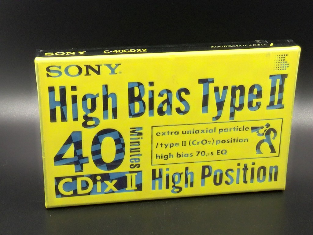 Sony SONY CDixII40 II Chrome Band (Blank Audiotape) Hair Burning Grade II Chromium Tapes