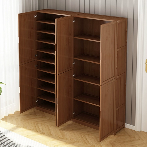 Шкаф для обуви Xuangance Door Door Gare -Capacity Solid Wood Door Doore Dust -Resyprese -Free Space Balcon