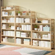 Bookcase bookshelf simple floor shelf living room bedroom storage office locker simple student home