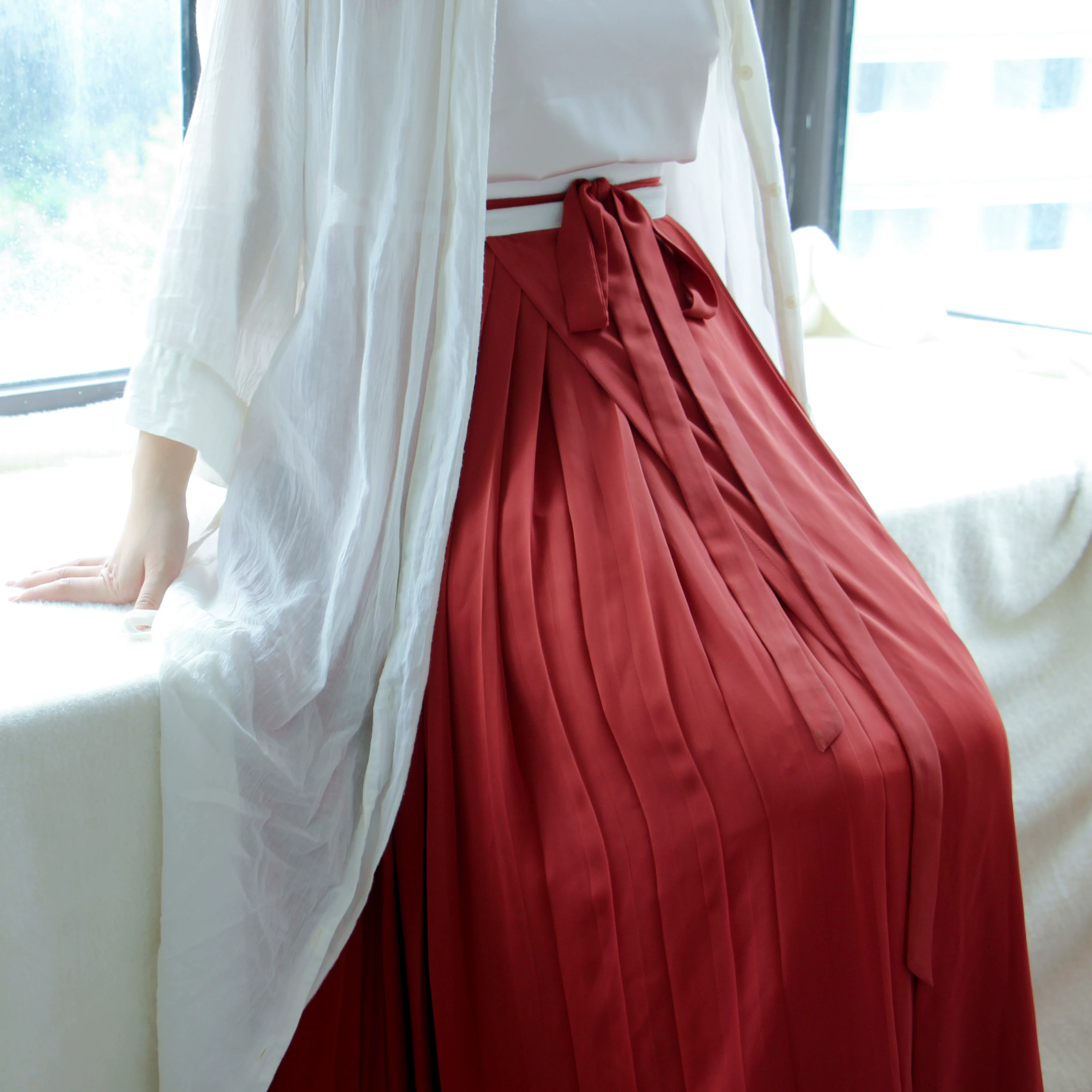 Rainbow Hanfu, winter skirt, 2020, (Physicals)