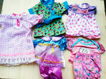 Foreign trade CPK coconut doll clothes set suitable for 14 inch 36CM doll