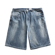 Medria mens leisure 2018 Vol. 2 old school West coast Oversize denim shorts