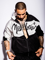 Medria Sport suit hip hop oversize oversize male and female couples loose sports jacket bunches pants