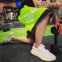MEDRIA 2020vol 1 Hidden Fluorescent Green Basketball Sports Shorts Loose Breathable Practical Weapon Quick-drying