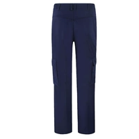 Брюки нефтяно-синего цвета (весна и осень)