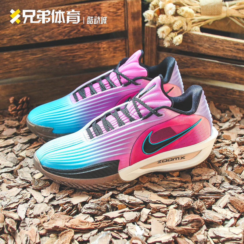 Brothers Sports Nike G.T Cut 3 Turbo Ep Blue Pink Low-Top Basketball Shoes Hv9919-900