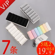 Đồ lót nữ 100% cotton cỡ lớn eo giữa cô gái đơn giản màu đen và trắng xám rắn màu cotton tóm tắt