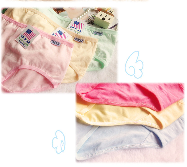 Slip jeunesse simple en coton - Ref 641293 Image 39