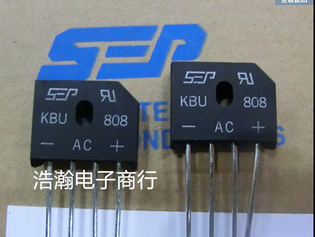 KBU808 8A800V switching power supply commonly used bridge stack new SEP brand parameters are enough special sale