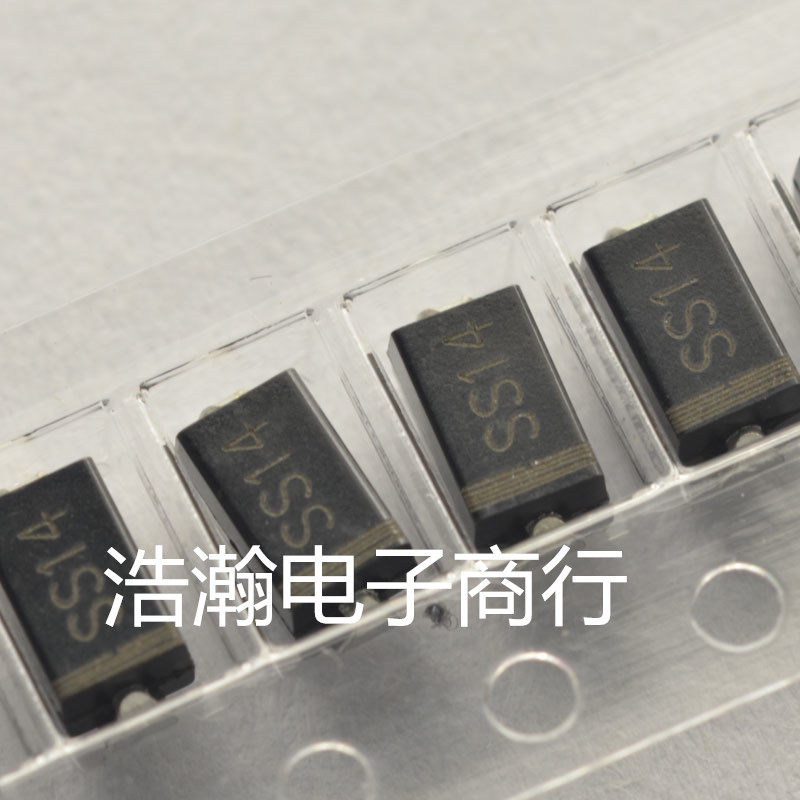 Screen SS14 patch Shotki diode 1N5819 1A 40V DO214AC package SMA A Type