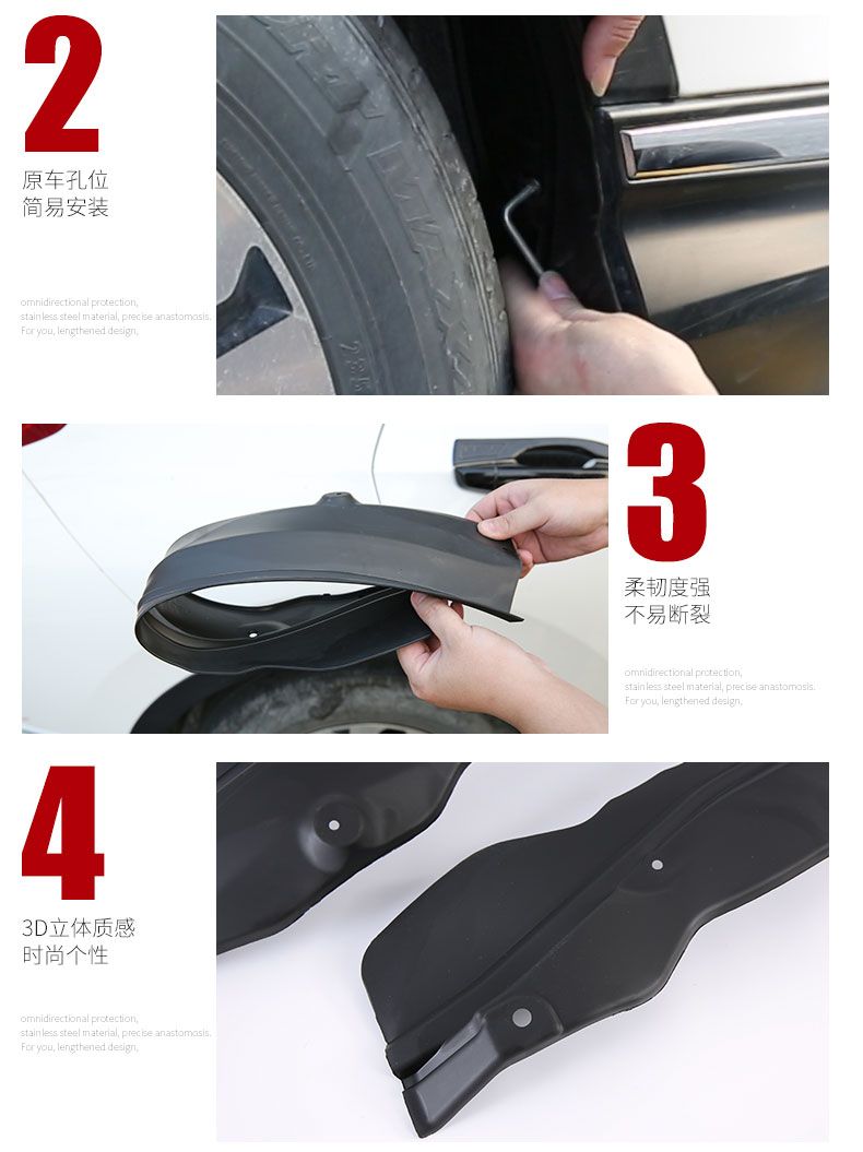 Chắn bùn hai bánh phía sau Honda CRV 2018- 2021 (Kiểu 2) - ảnh 13