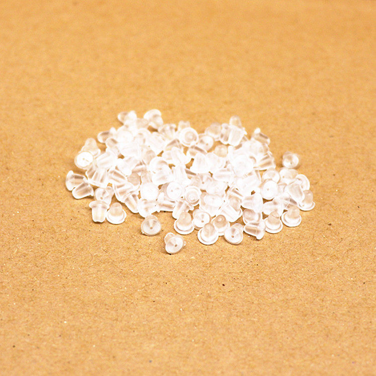 Ear decoration Accessories Accessories Silicone Earplug Earplug Earbuds anti-slip Lawning-pin Rear Blocking Ear Buttoned DIY Earrings Accessories