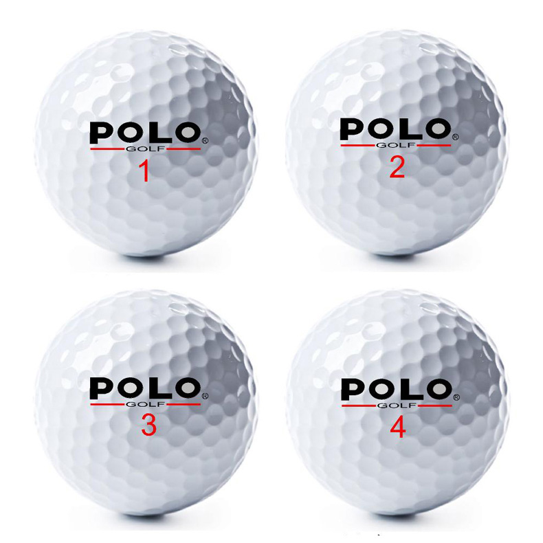 Polo bóng golf ba lớp bóng hoàn toàn mới trò chơi bóng thực hành bóng dài không bóng bán bộ gậy đánh golf