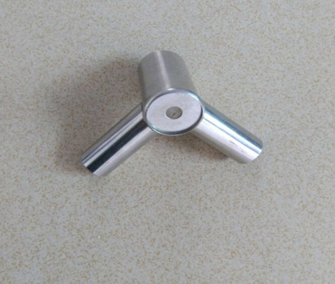 Bên trong đường kính thép không gỉ tee lưới phù hợp 25 * 17 * 17mm bộ 4 quạt treo thanh que tăng cường - Lưới chống muỗi màn giường ngủ