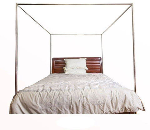 Bên trong đường kính thép không gỉ tee lưới phù hợp 25 * 17 * 17mm bộ 4 quạt treo thanh que tăng cường - Lưới chống muỗi mùng ngủ 4m