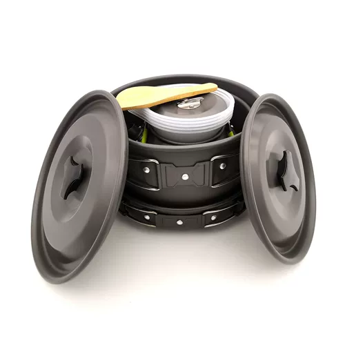 Горячий новый 4-5 человек портативный набор для чайного кастрюля с алюмилой на открытом воздухе