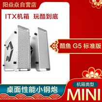 Fish Nest Cool Fish G5 Standard Edition Mini MINI All-aluminum computer ITX Commercial office Small case