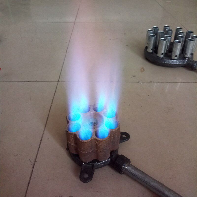 Liquefied gas cast iron 8 head commercial gas 24 head boiler Menghuo furnace wine wok cauldron vegetables go to the countryside