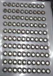 LR521 luminous ear pin battery AG0 379A SR521SW hand meter minimum button and battery 100 grain bag