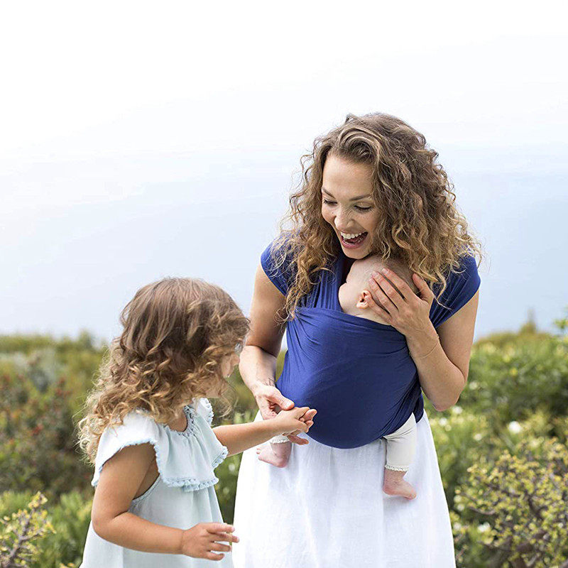 Sears baby sling, слинг для новорожденных, горизонтальный слинг для новорожденных, многофункциональный слинг для родителей, слинг для новорожденных спереди