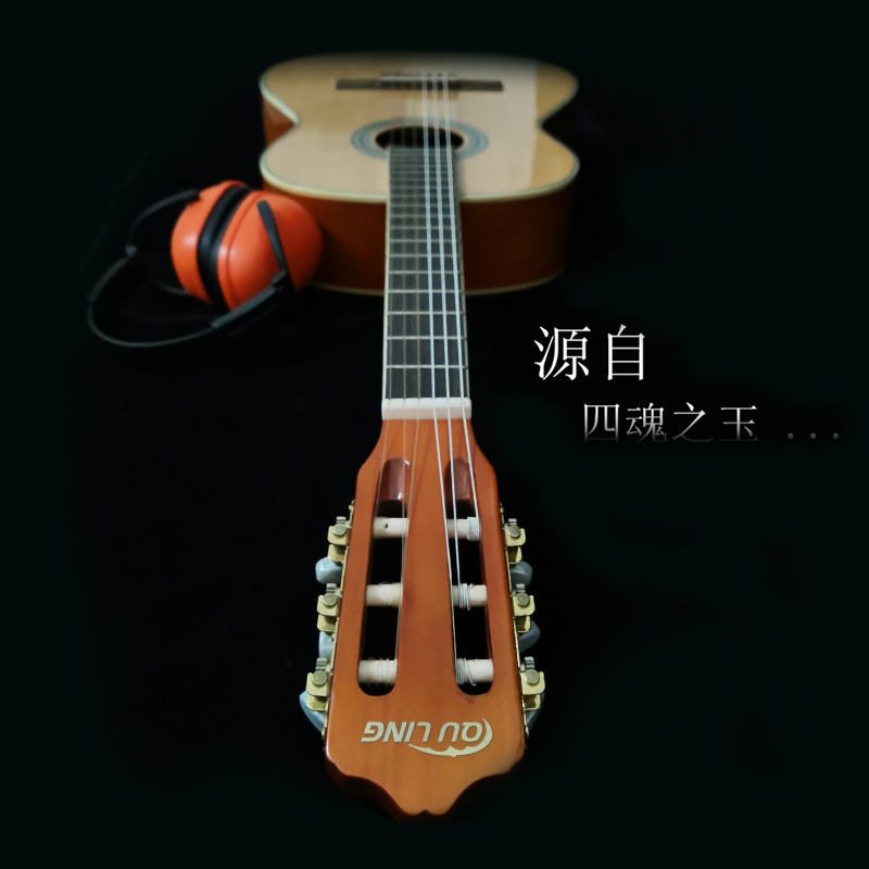 Travel Guitar Classical 3639 inch Xinjiang Buddha Hollow Piano Head Nylon String Guitar Introductory Kids Guitar QuLing
