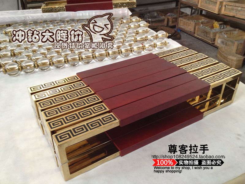 Special Chinese antique door handle glass door handle European wooden door handle log door handle hand