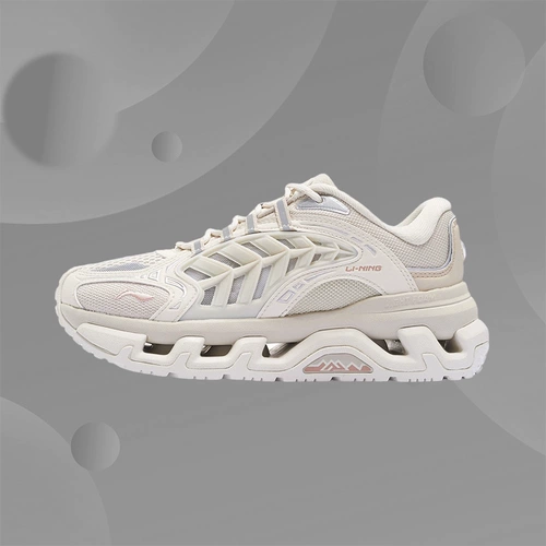 Li Ning, модная трендовая комфортная дышащая высокая спортивная повседневная обувь для отдыха