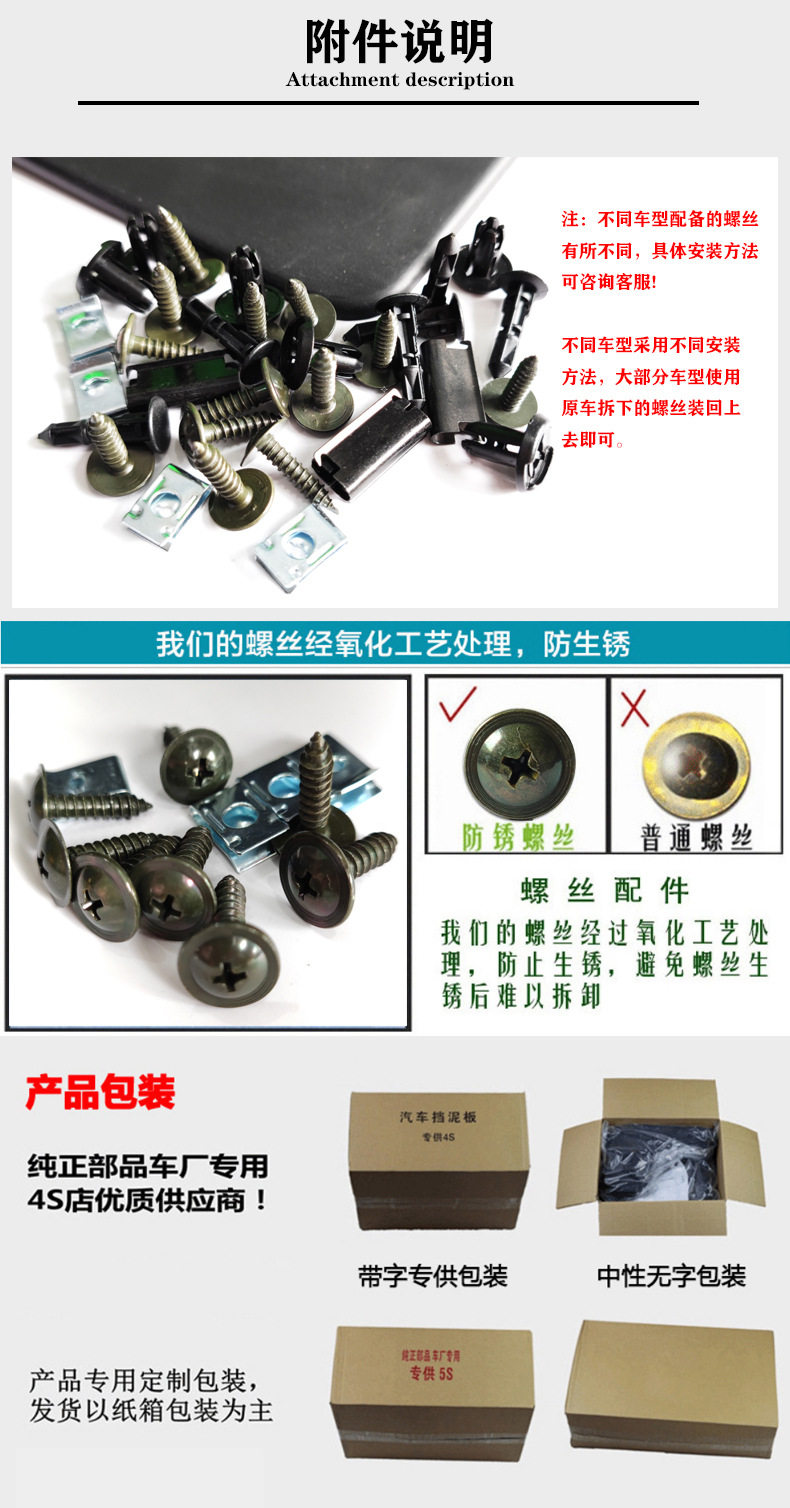 Детали винтовой упаковки