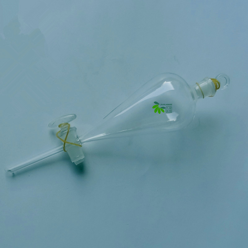 Pear shaped liquid separation funnel drip funnel specifications fully open regular invoice