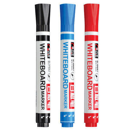 Full amount of golden years K-0607 add ink white board pen easy to rub waterborne white board pen 10 boxed