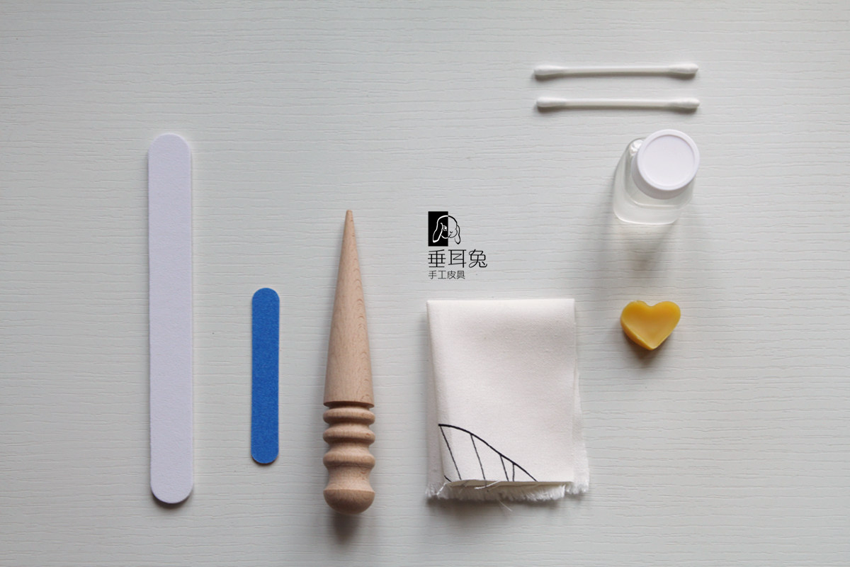 Leather edging tool Grinding set It is difficult to edging, and the novice is careful to shoot (single shot is invalid, no delivery)