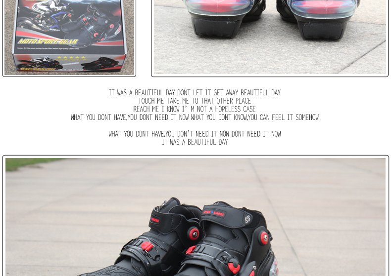 Bottes moto PRO-BIKER A09001 - Ref 1395185 Image 29