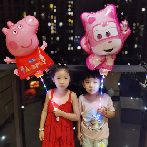 Большой мультяшный воздушный шар с подсветкой для детского сада для друга, популярно в интернете, подарок на день рождения, оптовые продажи