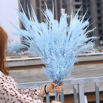 Simulation fog flower Rime grass 6 forks net red wedding wedding decoration ceiling window shopping mall cloth landscaping simulation flower