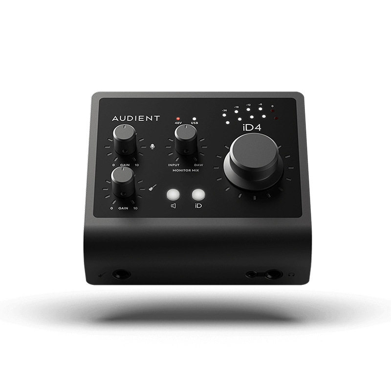 Audient iD4 MKII recording live arranger electric guitar audio interface USB external sound card