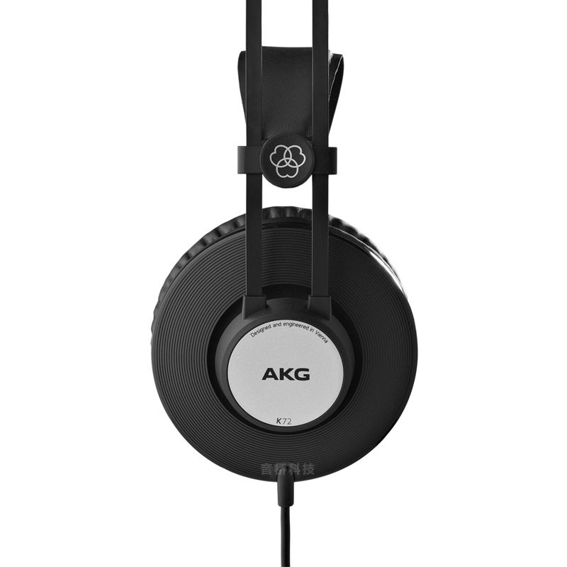 Licensed AKG K72 closed-back monitoring headphones head-mounted professional recording headphones live broadcast