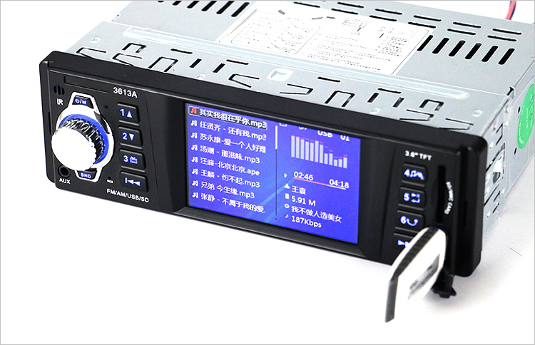 modem wifi 5ghz Xe ô tô 3613A HD Xe MP5 Máy nghe nhạc lossless MP3MP4 Thay thế CD Player DVD - Trình phát TV thông minh modem wifi viettel