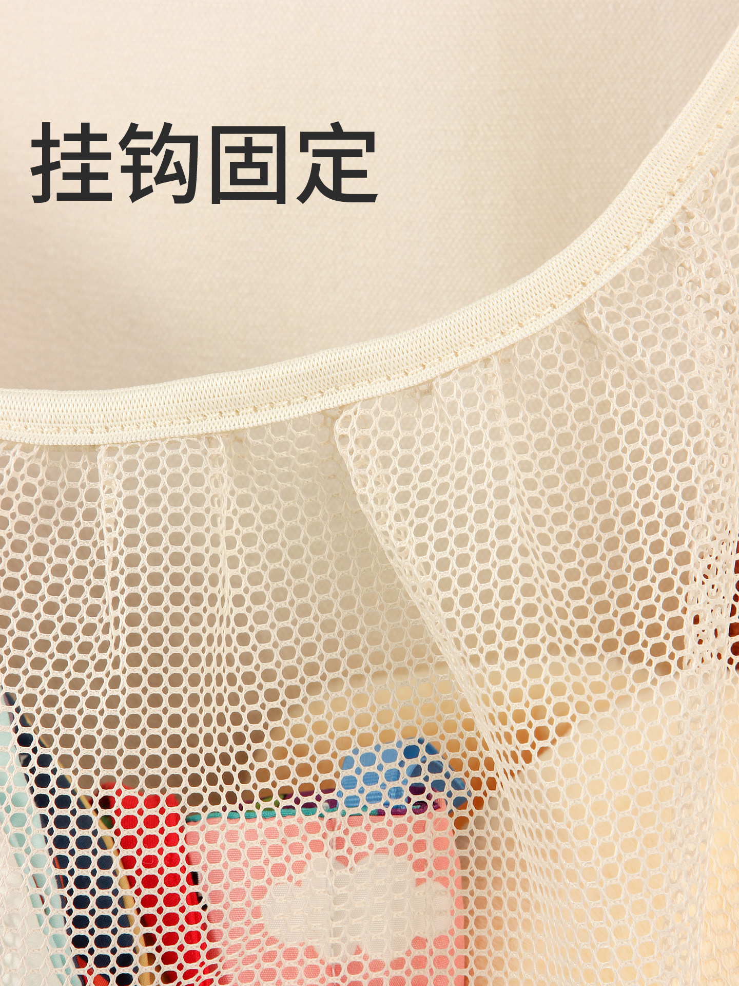 Baby Crib Fence Storage Basket, Crawling Mat, Baby Toy Storage Bag, Doll Toy Miscellaneous Net Bag, Hanging Bag Organizer