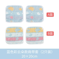 Синие бретели, 20×20см