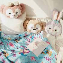 Cute Star Della Plush Hold Pillow Blanket Two-in-one Double Purpose Office Afternoon Nap Blanket Round Back Cushion Quilt