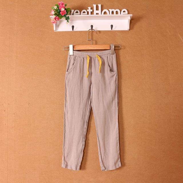 Pantalon garcon numérique en lin - Ref 2055748 Image 6