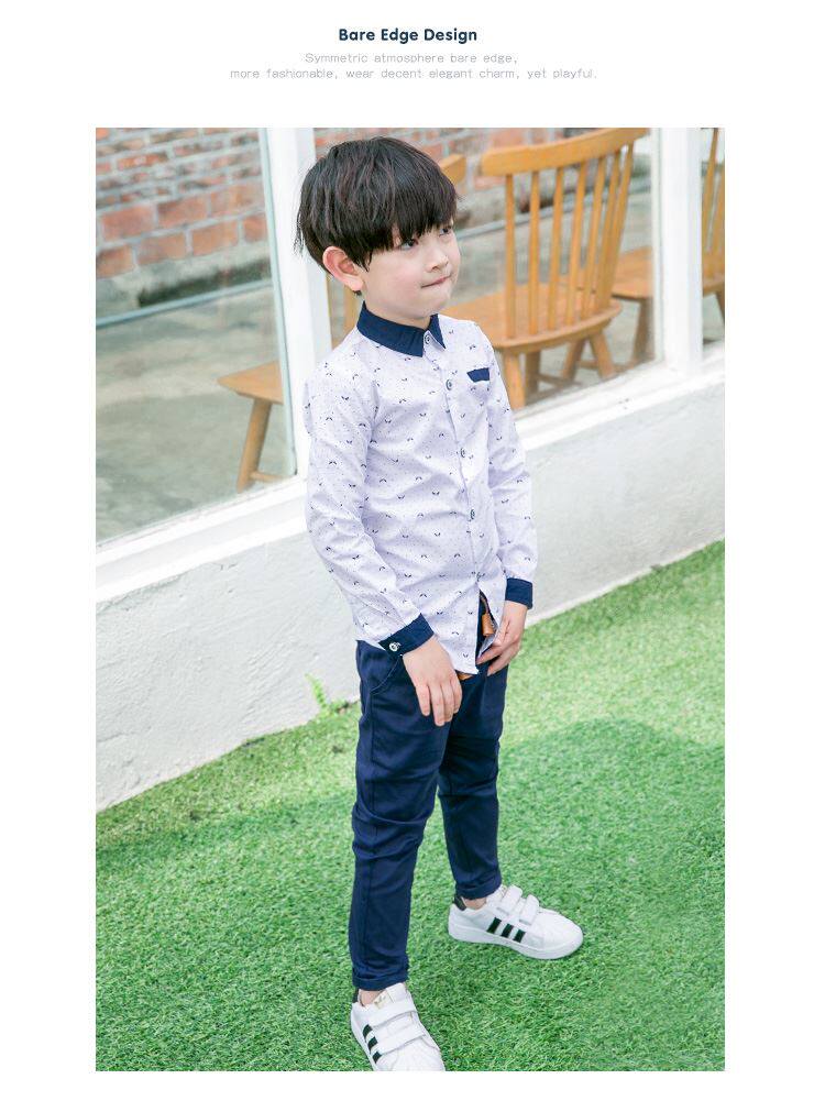 Chemise garcon à manche longue - Ref 2079514 Image 38