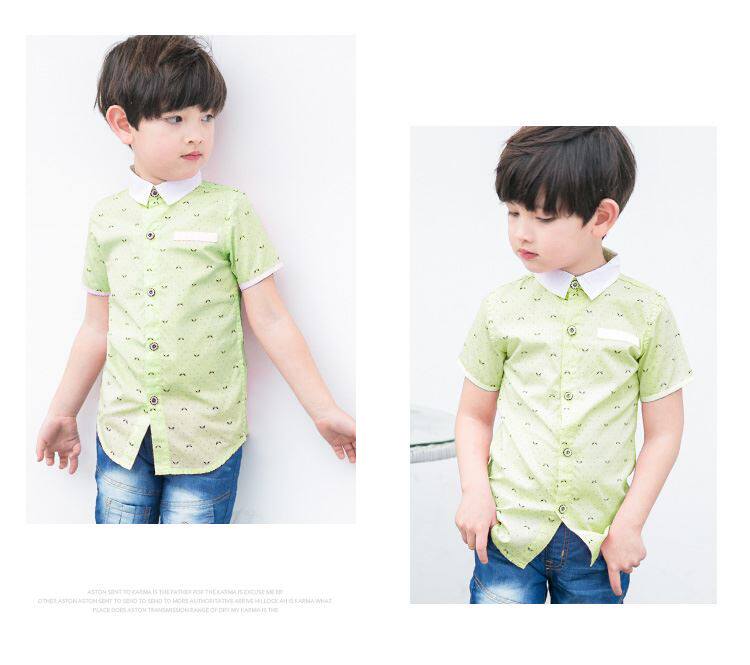 Chemise garcon à manche longue - Ref 2079514 Image 33