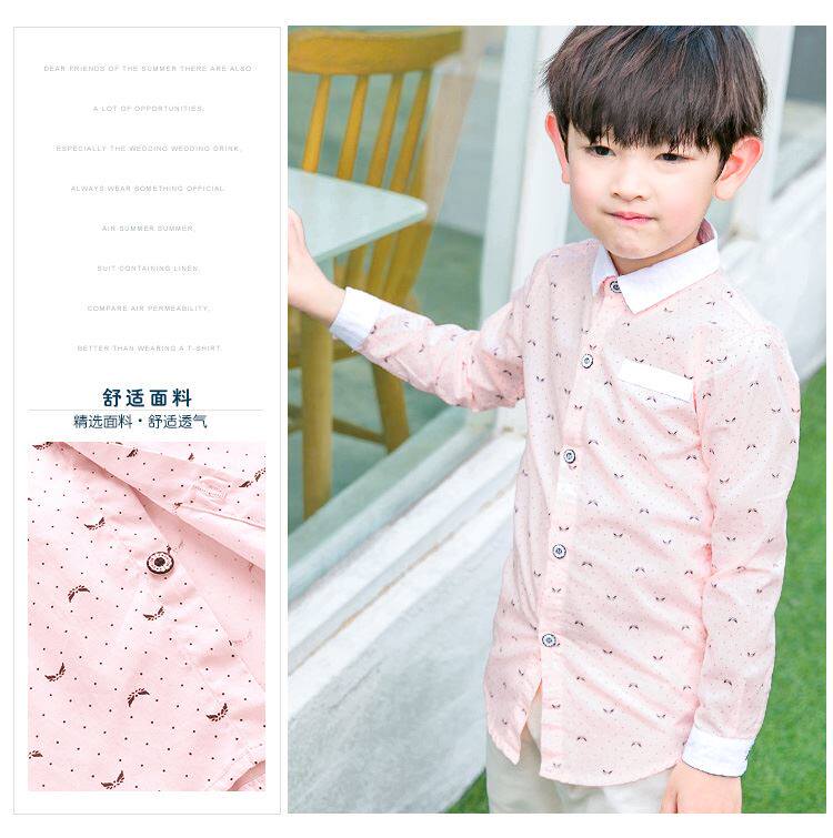 Chemise garcon à manche longue - Ref 2079514 Image 37