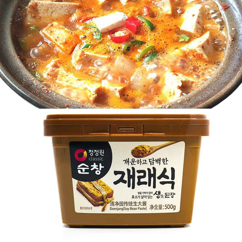 South Korea's Clean Garden Traditional Raw Mayonnaise Sauce Soup With Old-fashioned Big Sauce Chunchang Great Sauce 500g Boxed (6012)