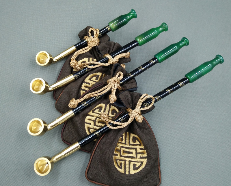 Old-Fashioned Handmade Tobacco Pipe, Men's Pipe, Solid Wood Pipe, Agate Pipe Mouthpiece, Traditional Chinese Smoking Accessories Old-Fashioned Handmade Tobacco Pipe, Men's Pipe, Solid Wood Pipe, Agate Pipe Mouthpiece, Traditional Chinese Smoking Accessories