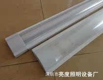  LED dust-proof lamp LED three-proof lamp purification lamp T8 bracket lamp Grille grid anti-fog with cover double tube fluorescent tube