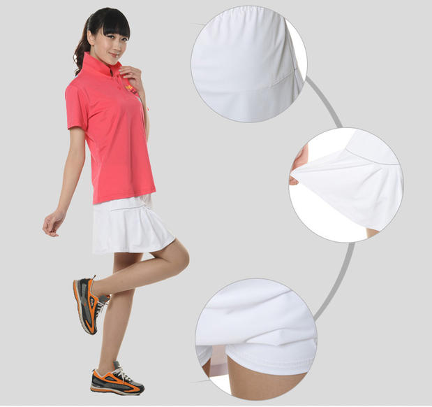 Quần vợt cầu lông váy an toàn phụ nữ đồ lót thời trang đàn hồi mùa hè váy thể thao nhanh khô - Trang phục thể thao mẫu áo thể thao nữ đẹp